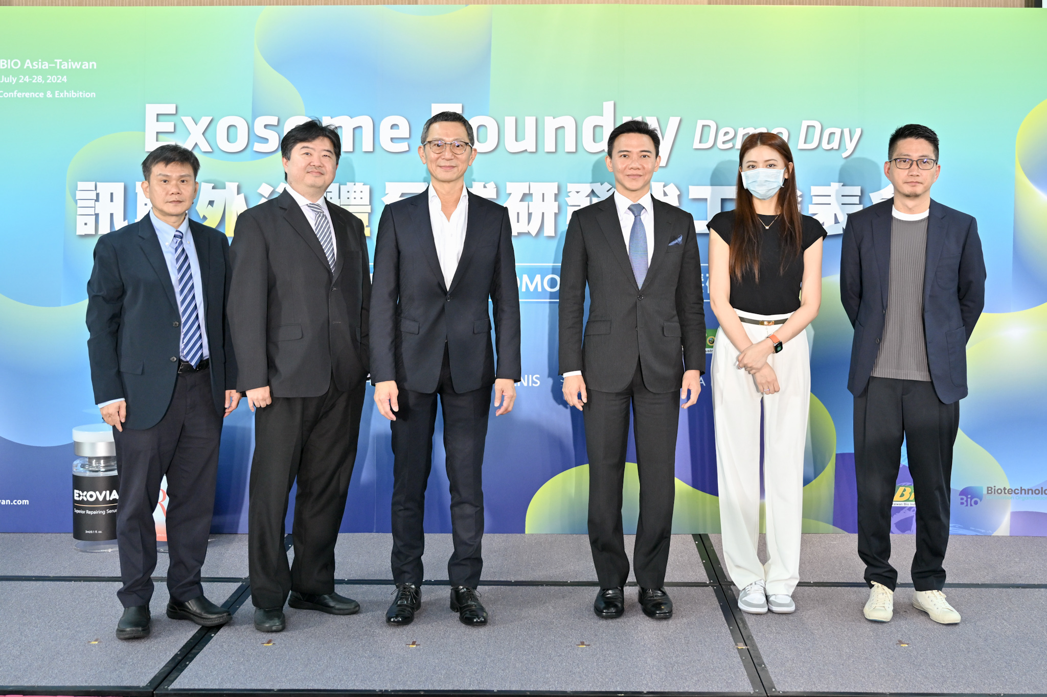 Exosome Foundry７月26日登場，共五間國際知名大廠到場發表成功案例，讓再生醫學從手術室走進家家戶戶梳妝台